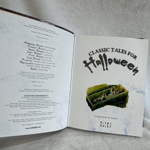 Classic Tales‎ For Halloween, Miles Kelly, Used; Very Good Book - Picture 7 of 12